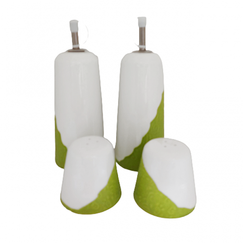 Oliviera completa Green Touch, Set 4 piese ceramica