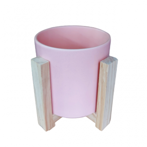 Ghiveci ceramica rotund Berenice roz